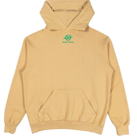 Hidden NY Star Trak Pharrell Hoodie size M Tan Natural - Picture 1 of 4